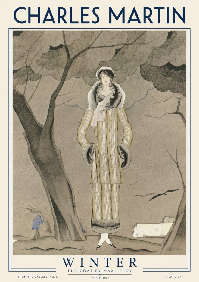 Charles Martin Winter No4 - Juliste