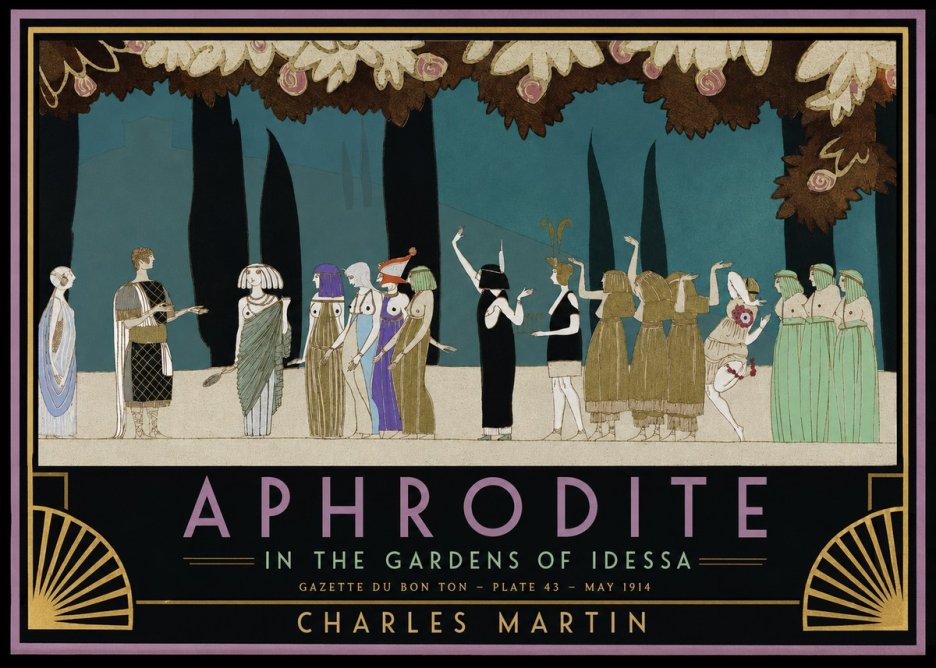 Charles Martin Aphrodite in the Gardens of Idessa No3 - Juliste