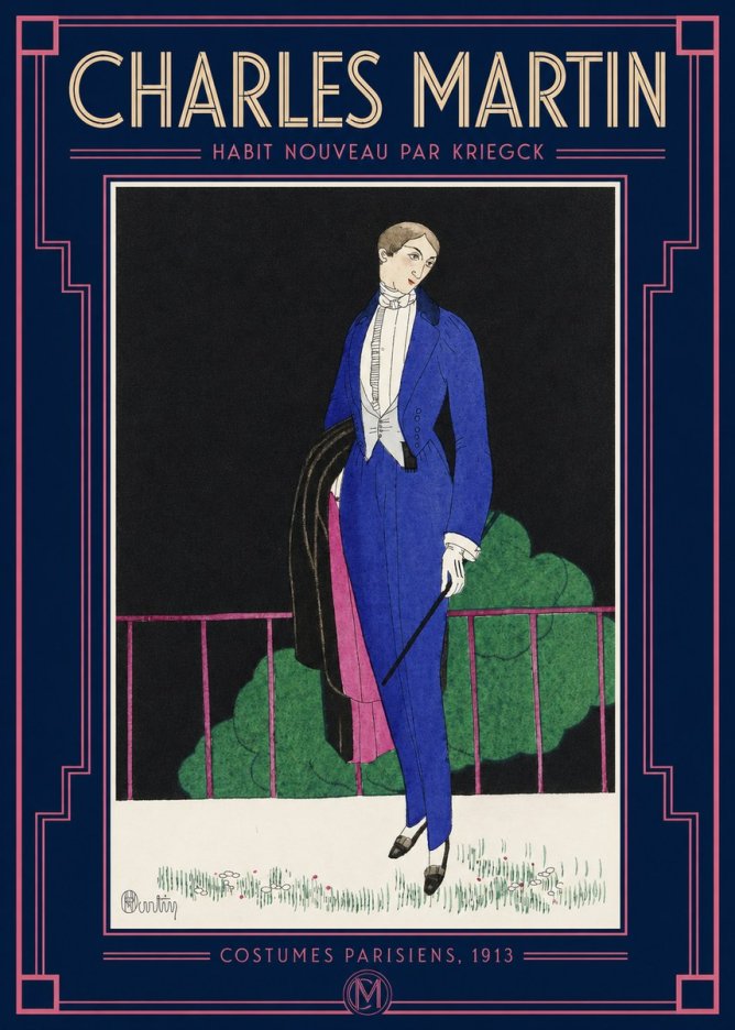 Charles Martin Habit Nouveau Par Kriegk No2 - Juliste