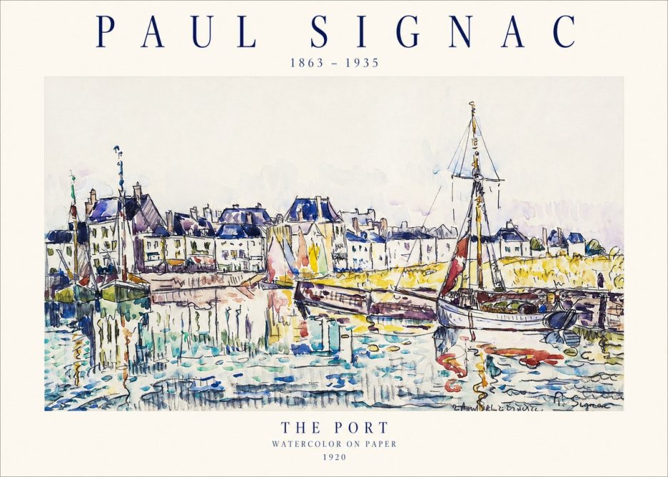 Signac The Port I No1 - Juliste