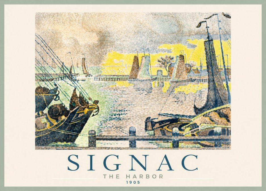 Signac The Harbor III No2 - Juliste