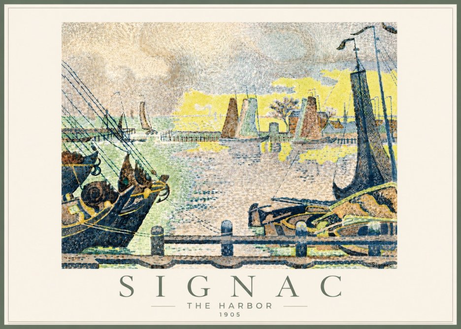 Signac The Harbor III No4 - Juliste