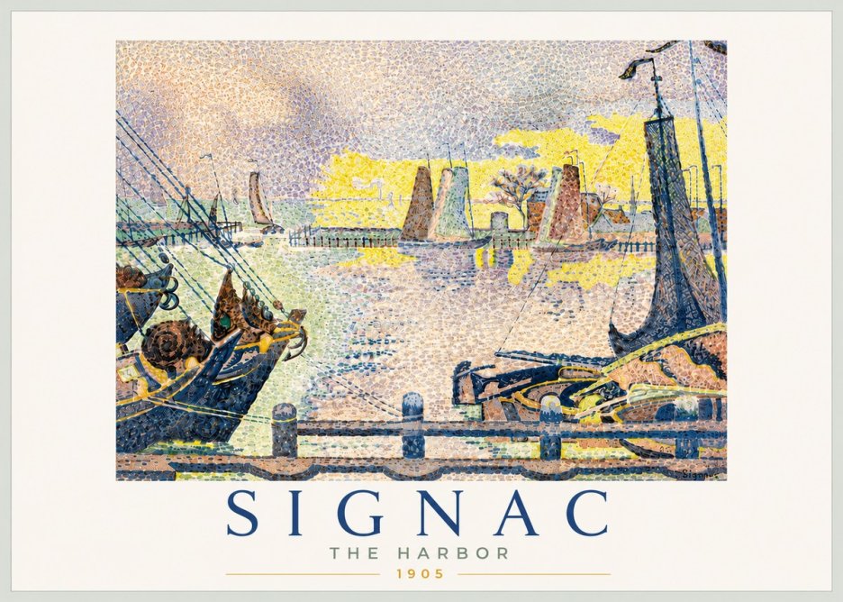 Signac The Harbor III No5 - Juliste