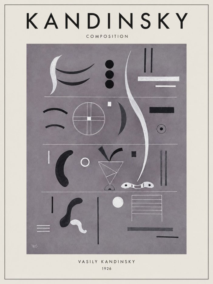 Kandinsky Composition I No1 - Juliste