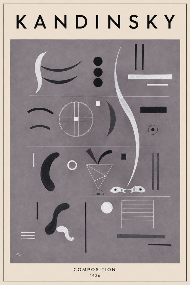 Kandinsky Composition I No2 - Juliste