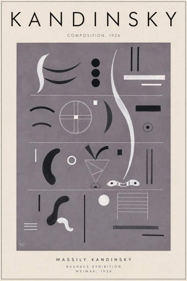 Kandinsky Composition I No3 - Juliste