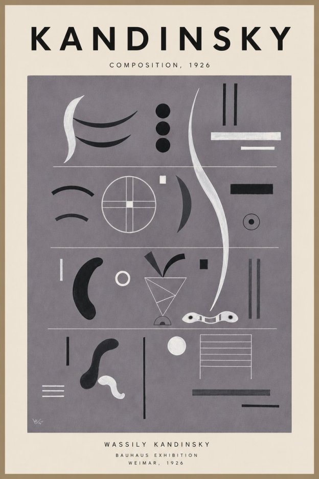 Kandinsky Composition I No5 - Juliste