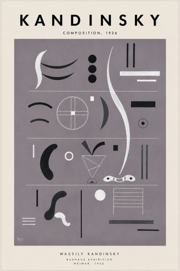 Kandinsky Composition I No6 - Juliste
