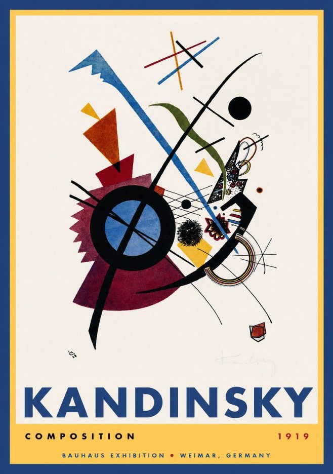 Kandinsky Composition II No2 - Juliste