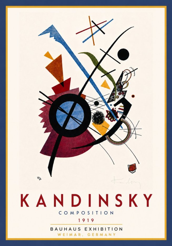 Kandinsky Composition II No5 - Juliste