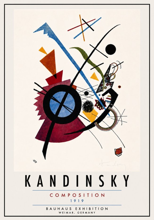 Kandinsky Composition II No6 - Juliste