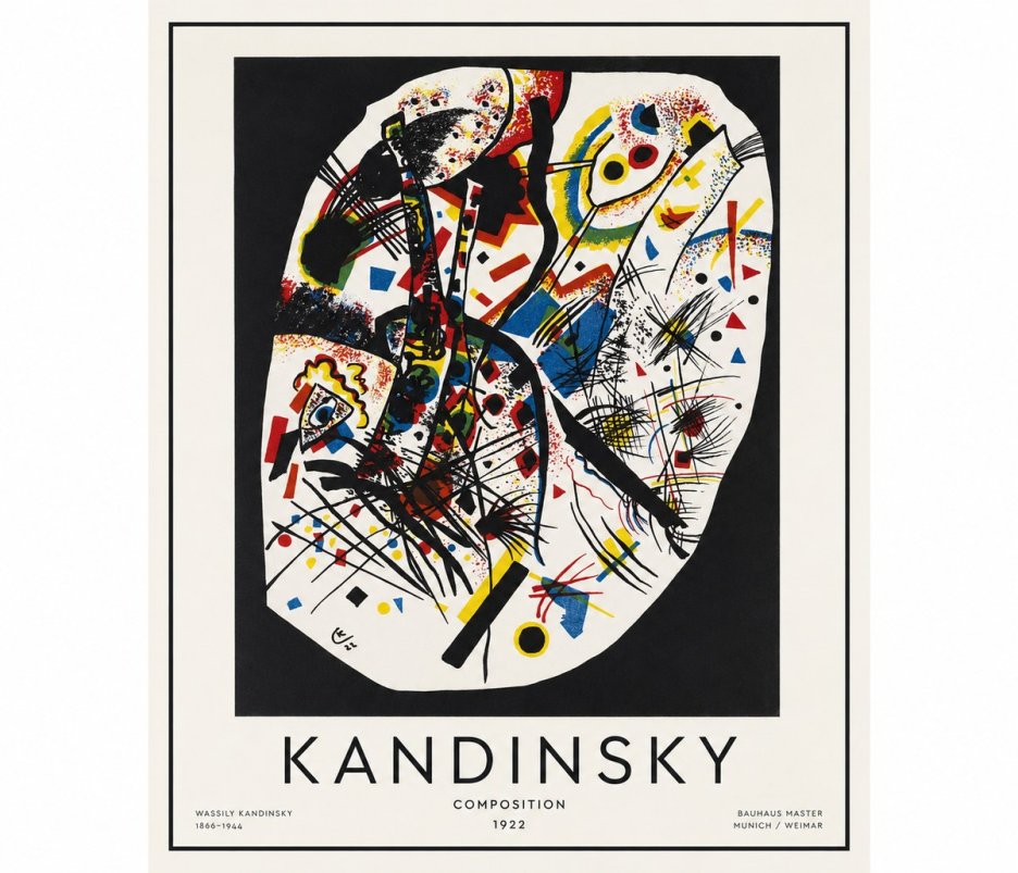 Kandinsky Composition 1922 No1 - Juliste