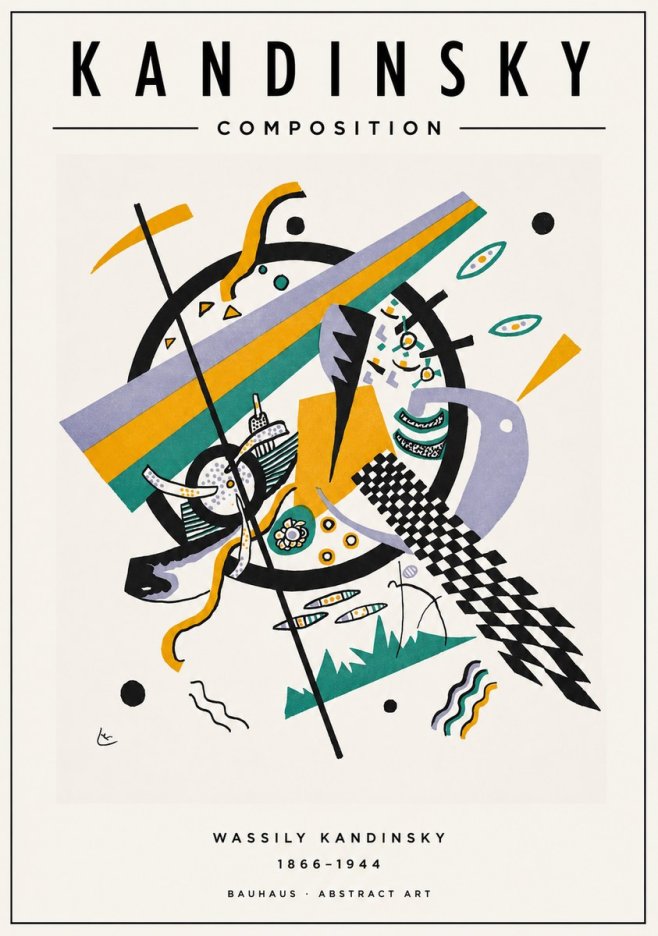 Kandinsky Composition III No1 - Juliste