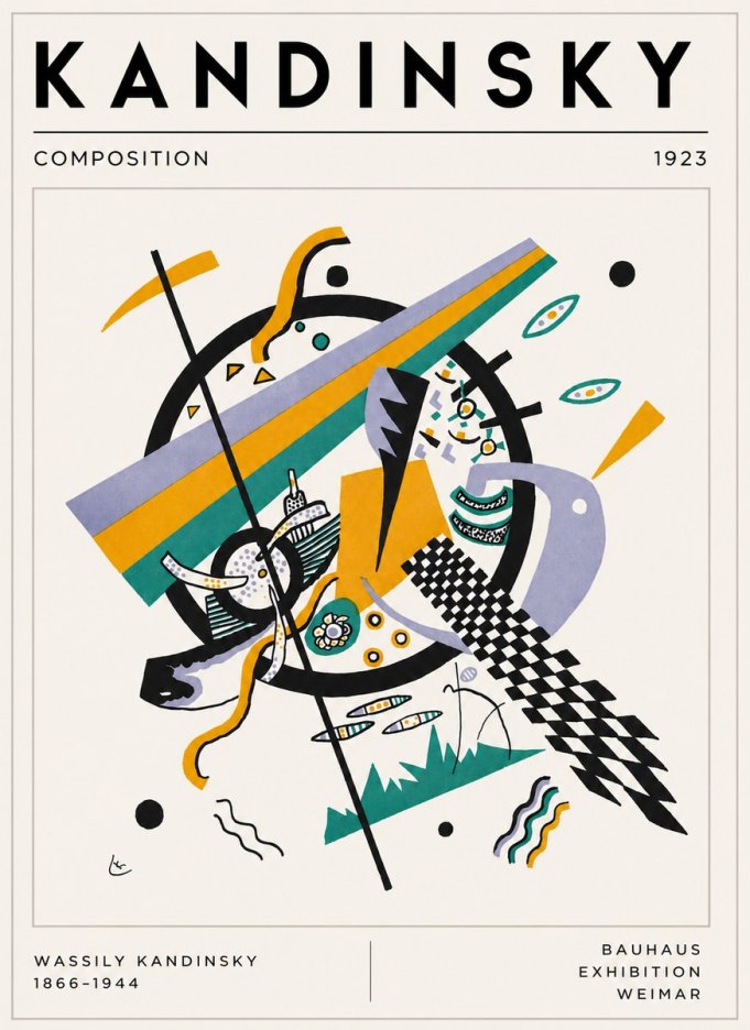 Kandinsky Composition III No3 - Juliste