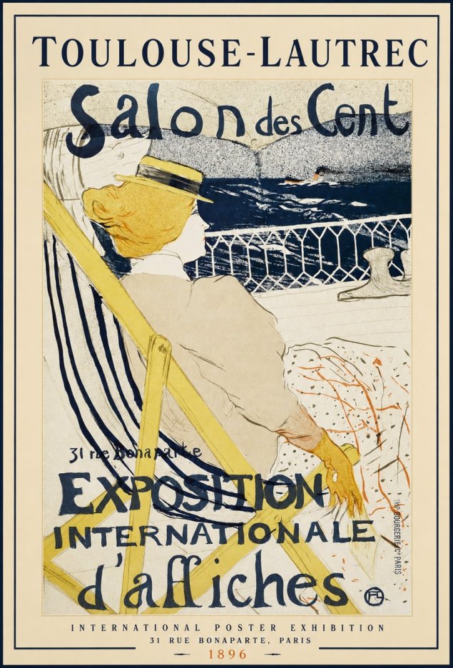 Toulouse-Lautrec Salon Des Cent No1 - Juliste