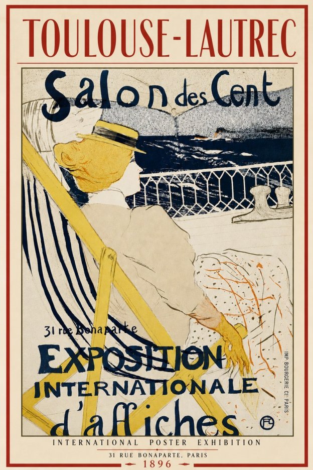 Toulouse-Lautrec Salon Des Cent No4 - Juliste