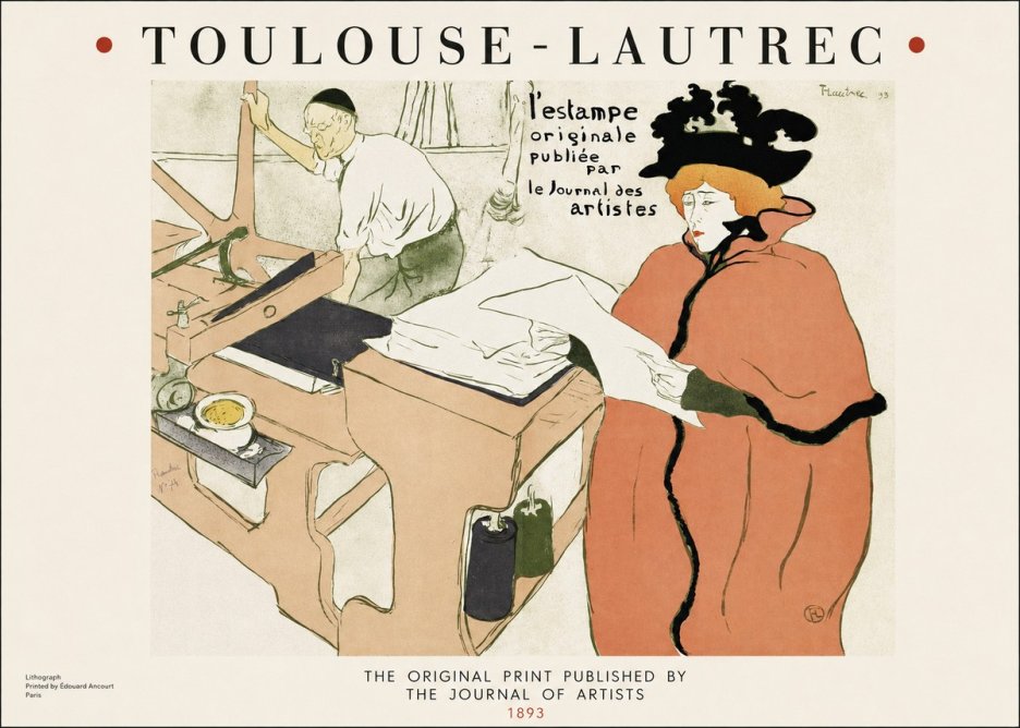 Toulouse-Lautrec L'estampe Originale No1 - Juliste