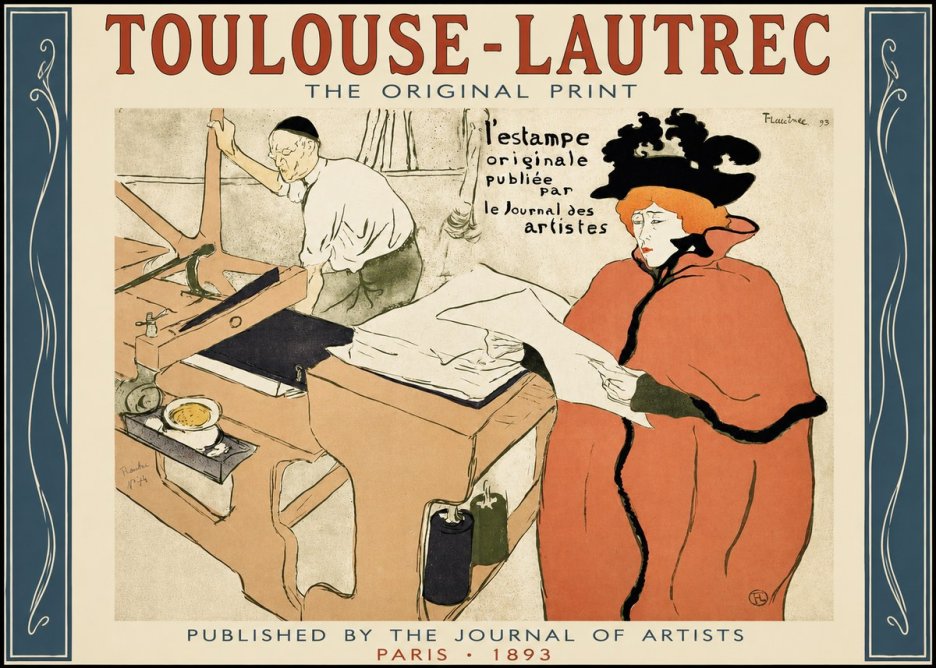 Toulouse-Lautrec L'estampe Originale No2 - Juliste