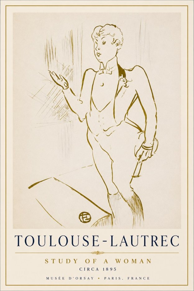 Toulouse-Lautrec The Poet of Parisian Life No2 - Juliste
