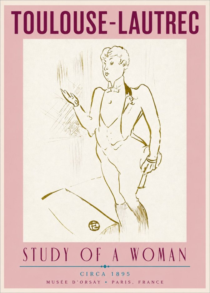 Toulouse-Lautrec The Poet of Parisian Life No4 - Juliste