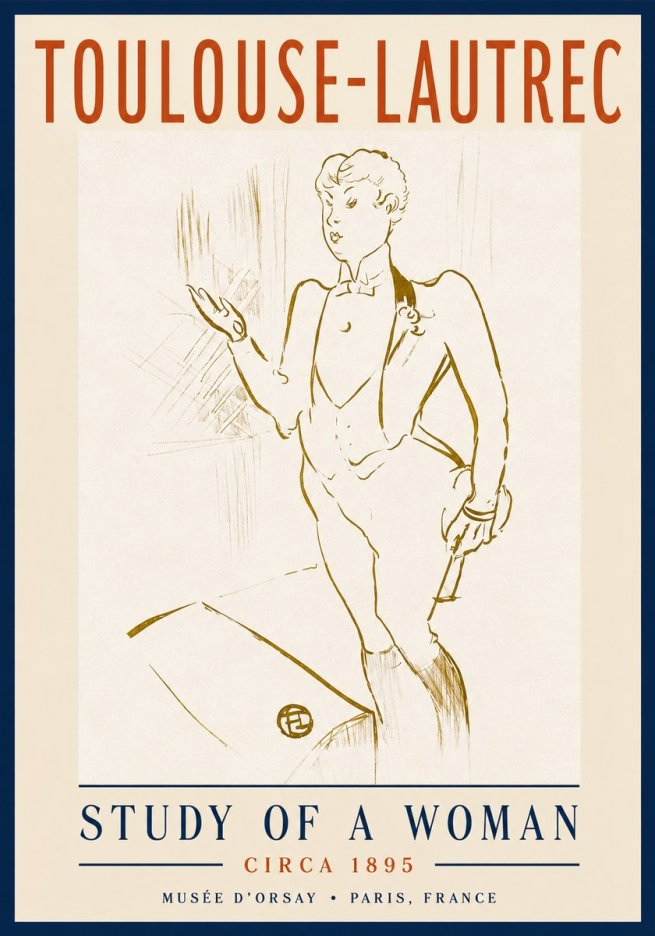 Toulouse-Lautrec The Poet of Parisian Life No5 - Juliste