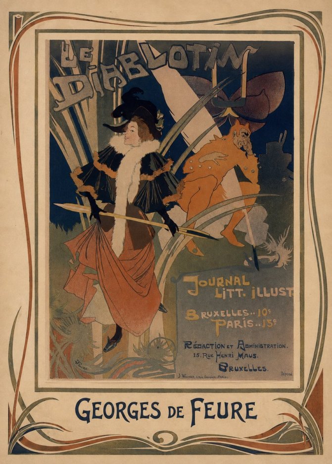 Georges de Feure Le Diablotin I No1 - Juliste