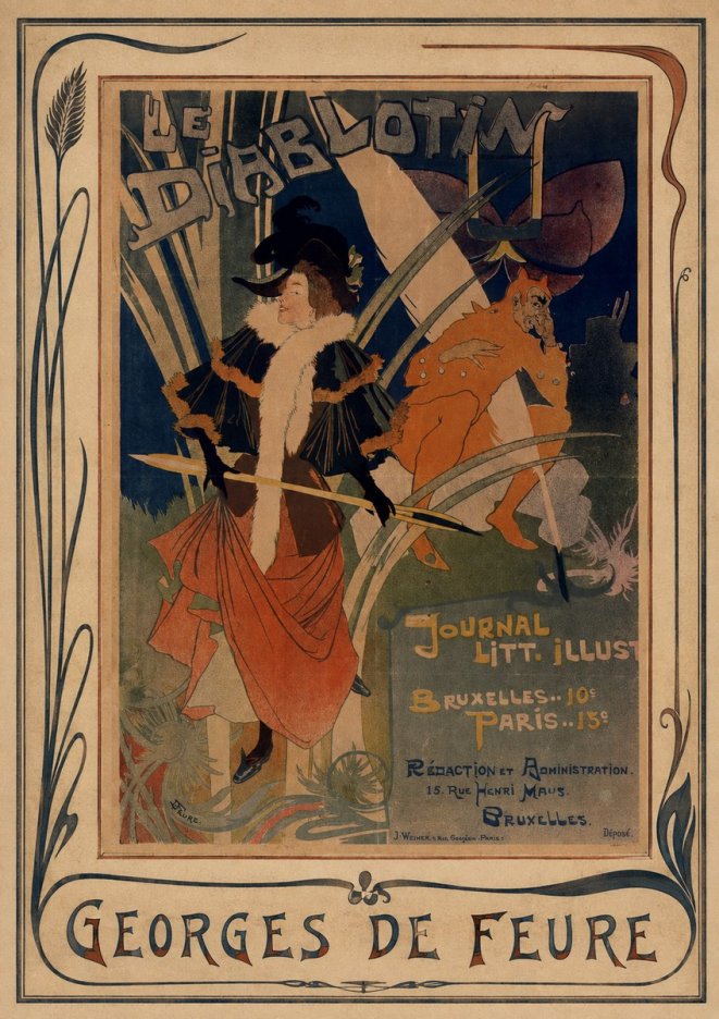 Georges de Feure Le Diablotin I No3 - Juliste