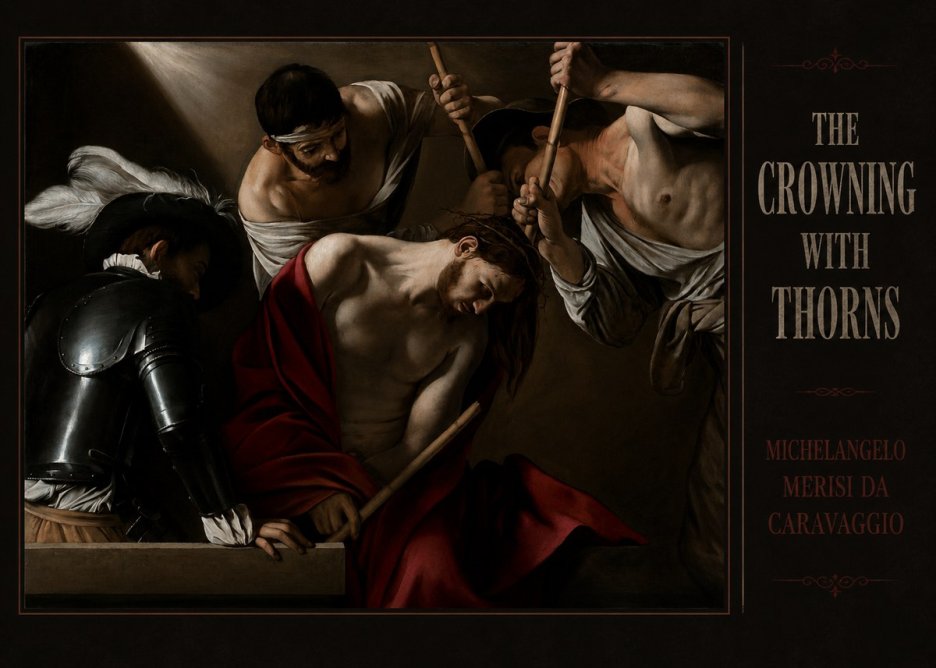 Michelangelo Merisi da Caravaggio The Crowning with Thorns I No3 - Juliste