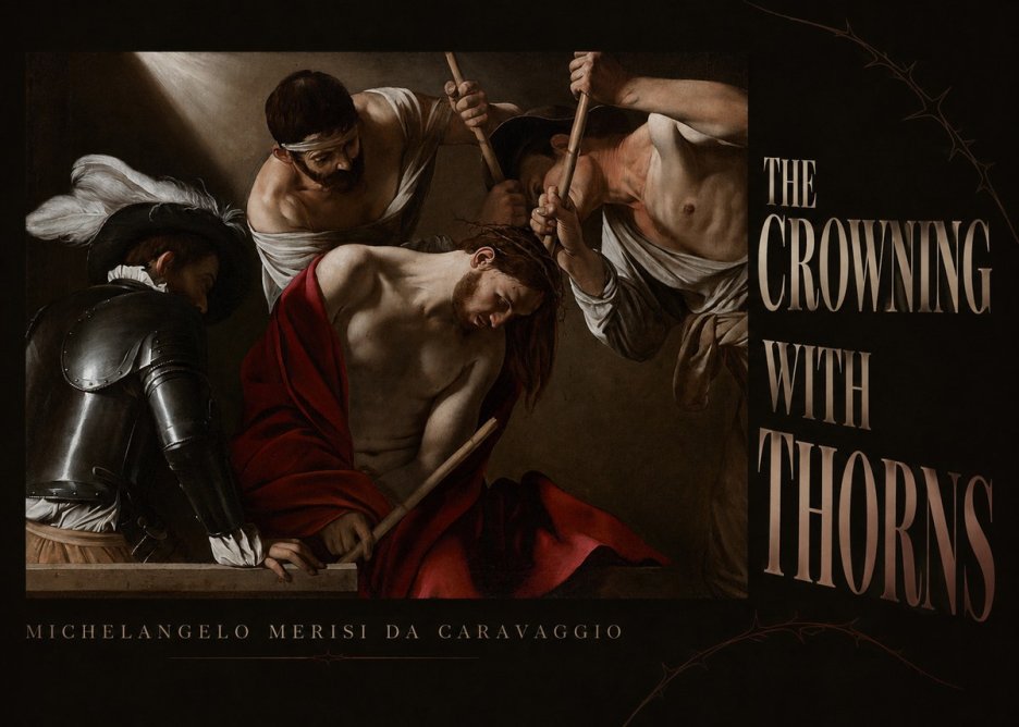 Michelangelo Merisi da Caravaggio The Crowning with Thorns I No5 - Juliste
