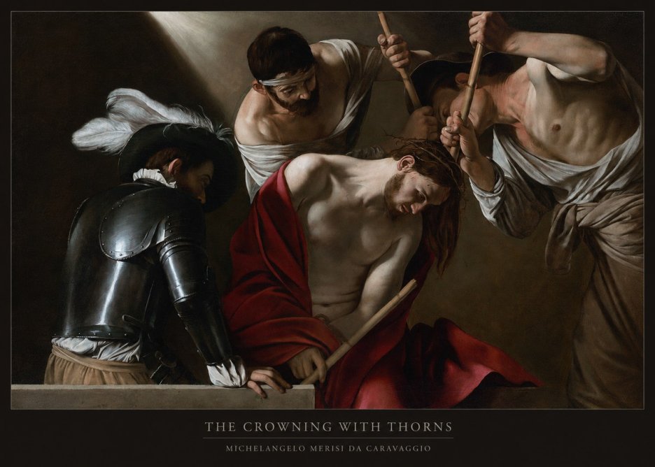 Michelangelo Merisi da Caravaggio The Crowning with Thorns I No6 - Juliste