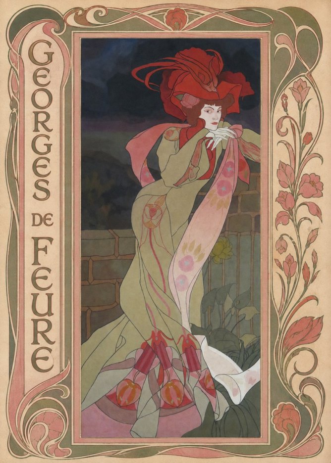 Georges de Feure Georges De Feure I No1 - Juliste