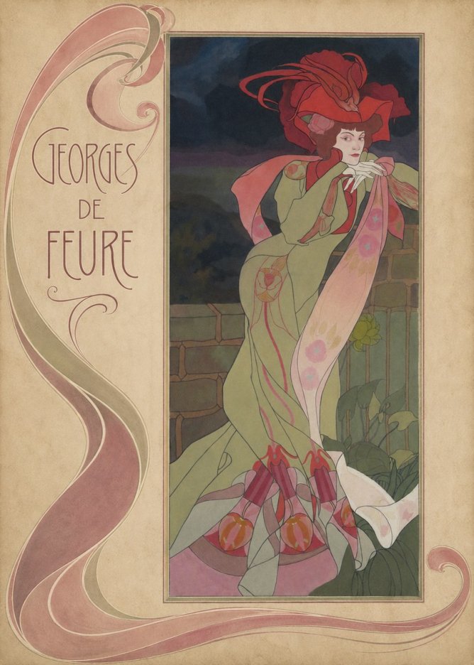 Georges de Feure Georges De Feure I No2 - Juliste