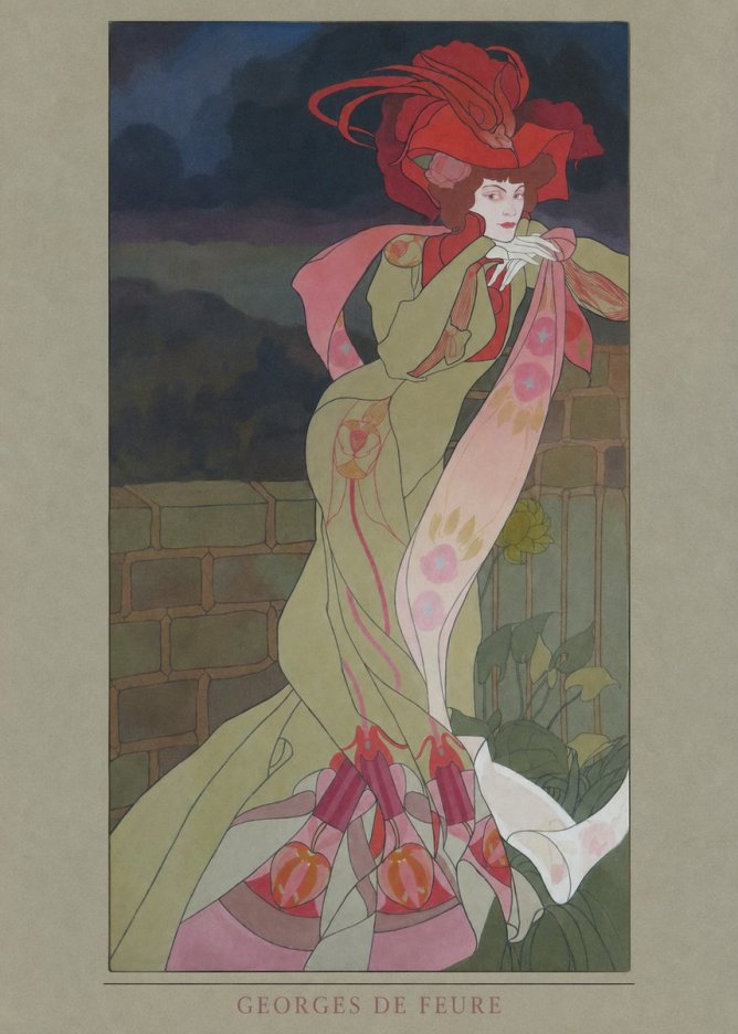 Georges de Feure Georges De Feure I No5 - Juliste