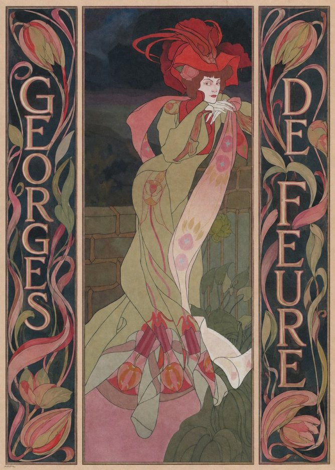 Georges de Feure Georges De Feure I No6 - Juliste