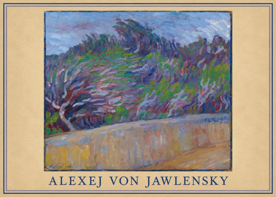 Alexej von Jawlensky Windy Landscape No4 - Juliste