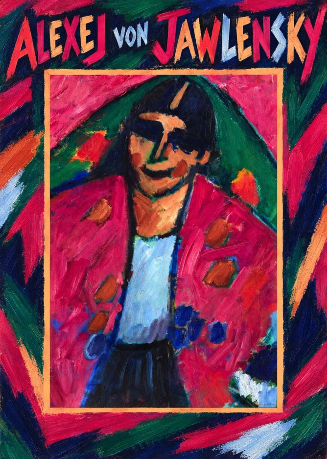 Alexej von Jawlensky Head of a Man No1 - Juliste