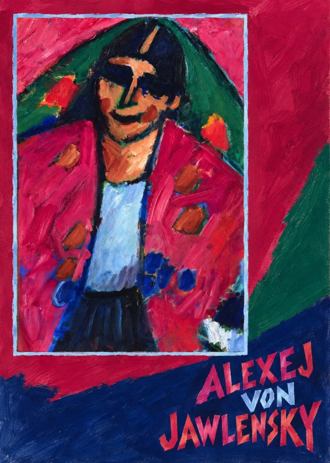 Alexej von Jawlensky Head of a Man No3 - Juliste