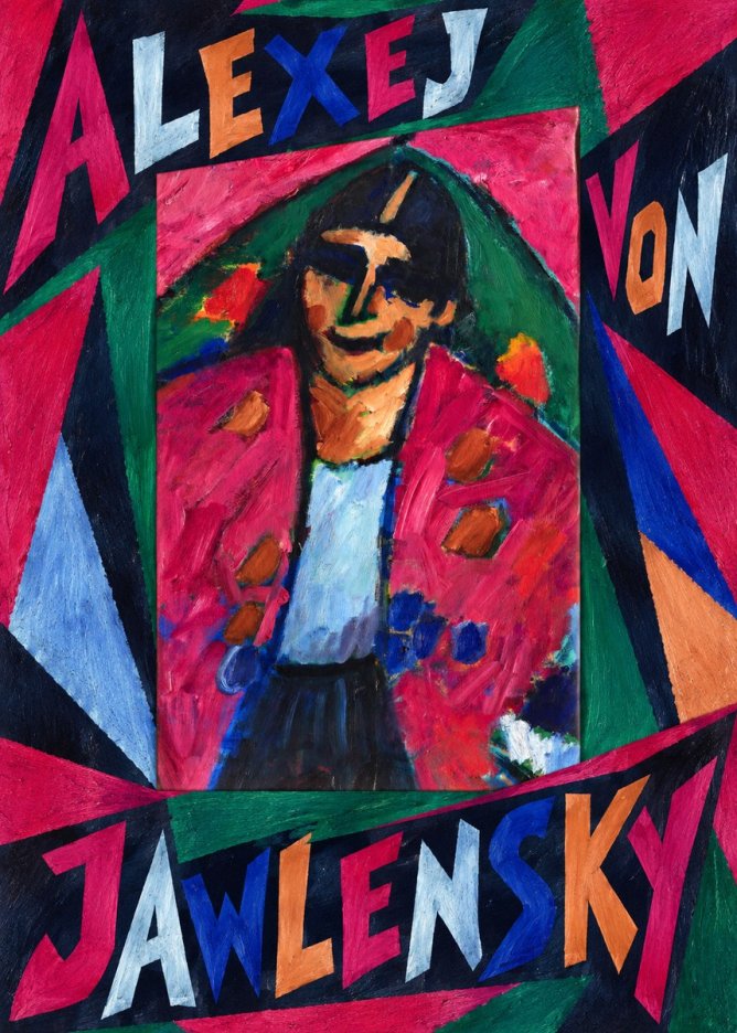 Alexej von Jawlensky Head of a Man No6 - Juliste