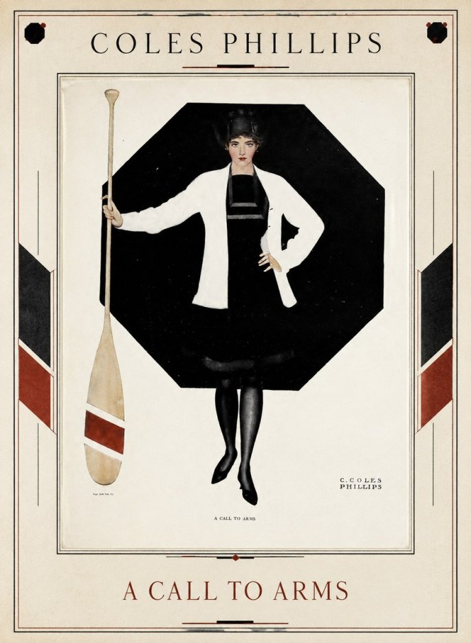 Coles Phillips A Call to Arms No3 - Juliste