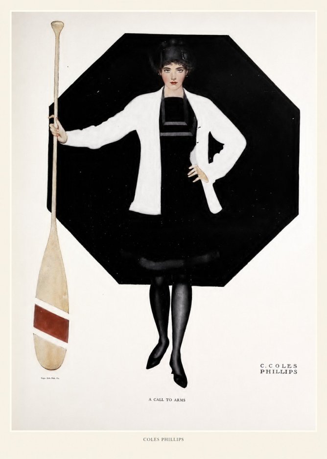 Coles Phillips A Call to Arms No6 - Juliste