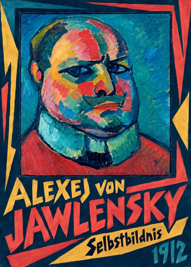 Alexej von Jawlensky Selbstbildnis No2 - Juliste