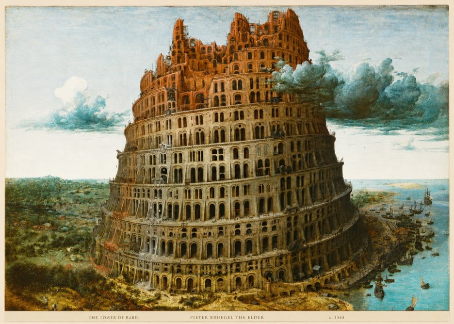 Pieter Bruegel The Tower of Babel III No6 - Juliste