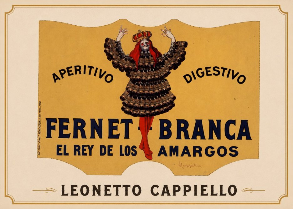 Leonetto Cappiello Fernet Branca No1 - Juliste