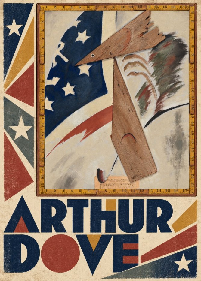 Arthur Dove The Flag No6 - Juliste