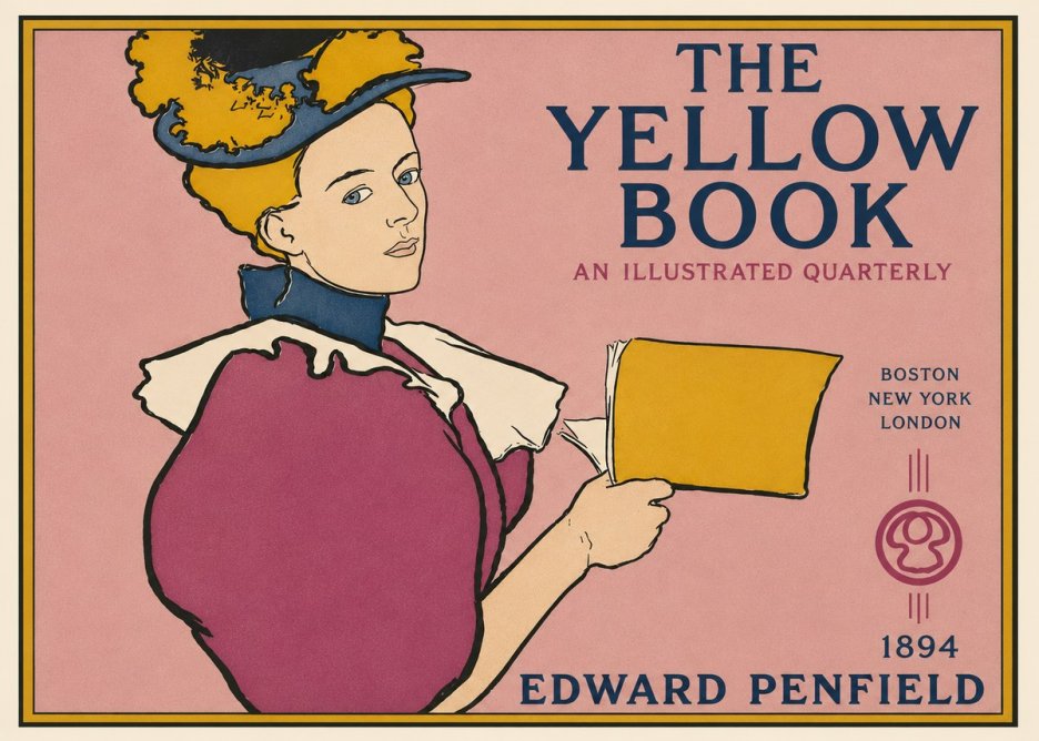 Edward Penfield The Yellow Book I No3 - Juliste