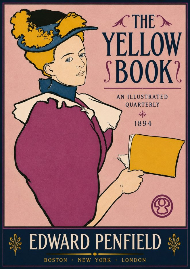 Edward Penfield The Yellow Book I No5 - Juliste