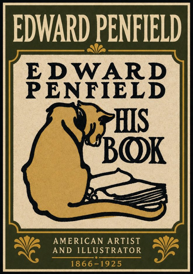Edward Penfield His Book No5 - Juliste