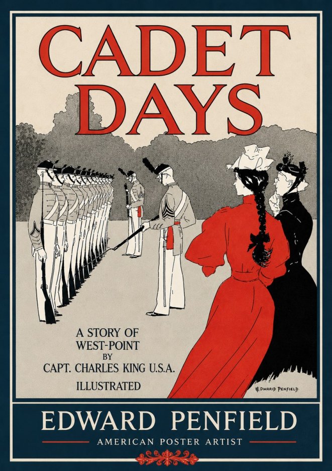 Edward Penfield Cadet Days No4 - Juliste