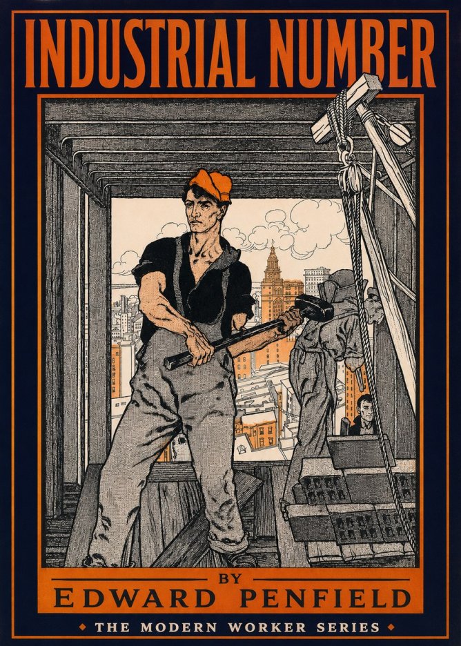 Edward Penfield Industrial Number No2 - Juliste