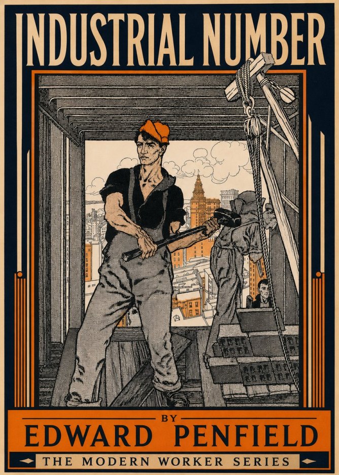 Edward Penfield Industrial Number No4 - Juliste